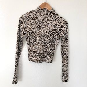 Brandy Melville mock-neck top